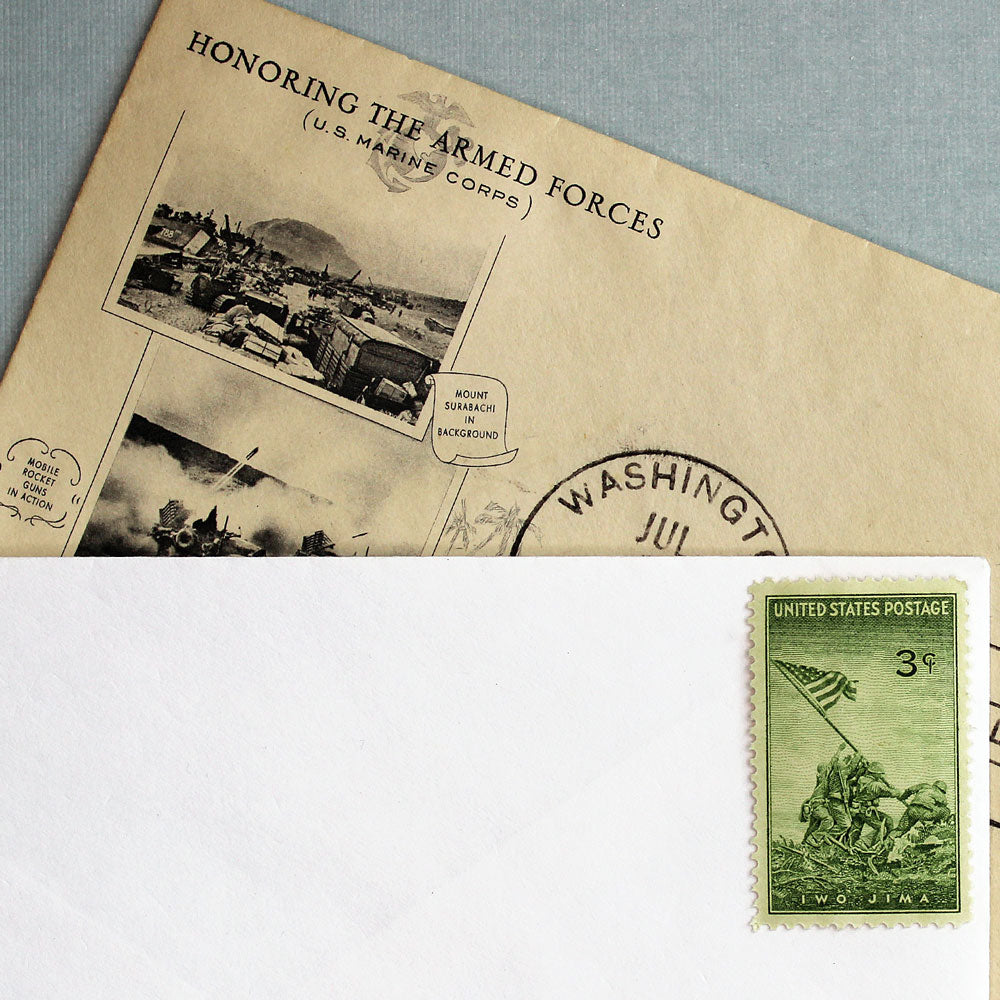 3c Iwo Jima Stamps - Pack of 10