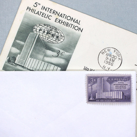 3c Fifth International Philatelic Exposition Stamps - Pack of 10