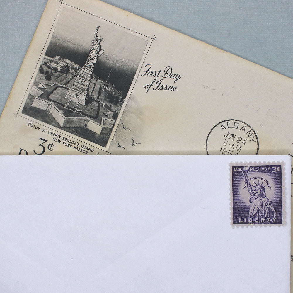 3c Statue of Liberty Stamps - Pack of 10