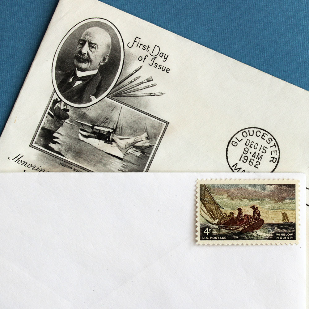 4c Winslow Homer Stamps - Pack of 10