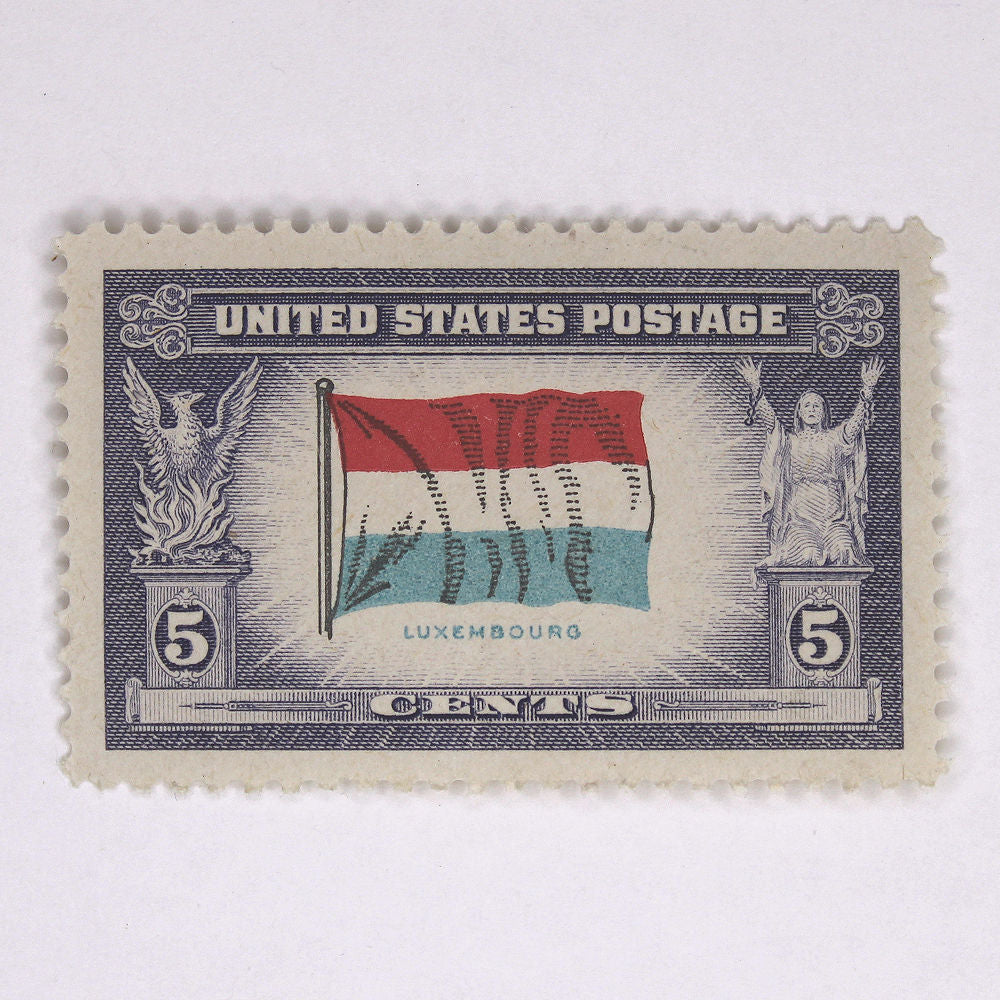 5c Flag of Luxembourg Stamps - Pack of 10
