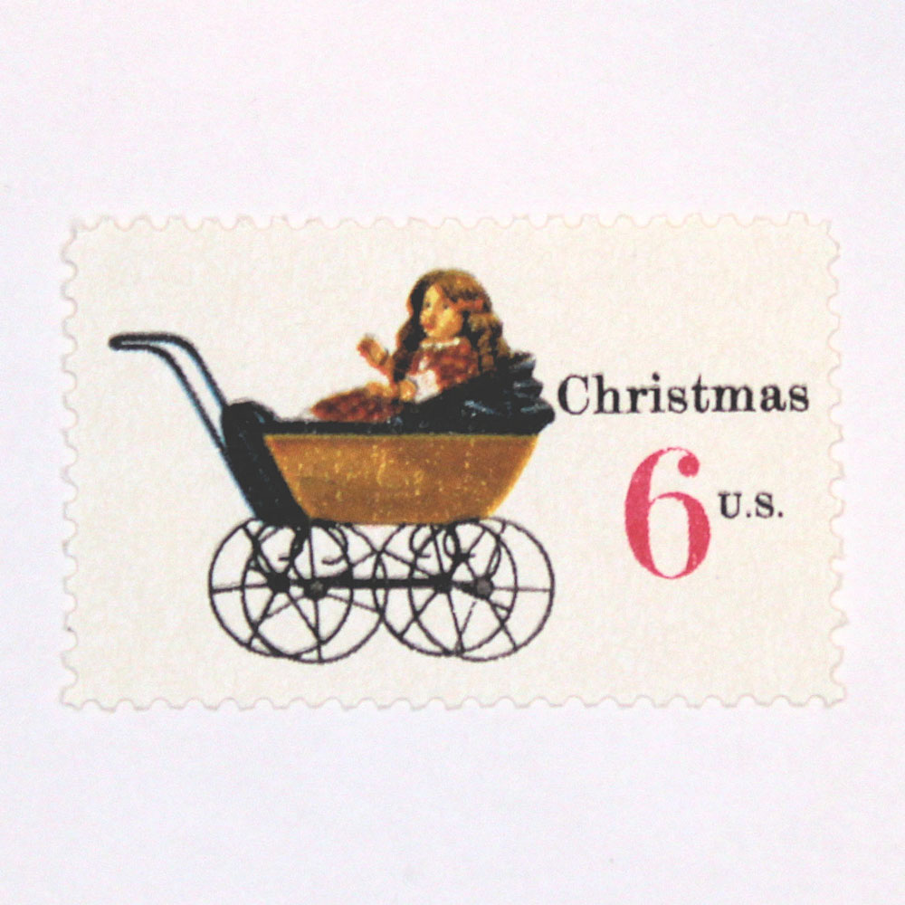 6c Christmas Toys Stamps - Pack of 20