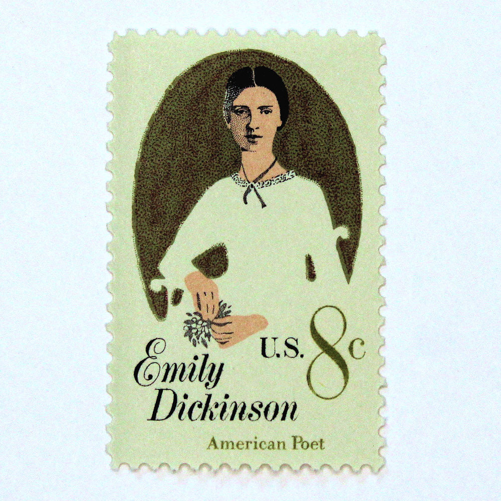 8c Emily Dickinson Stamps - Pack of 10