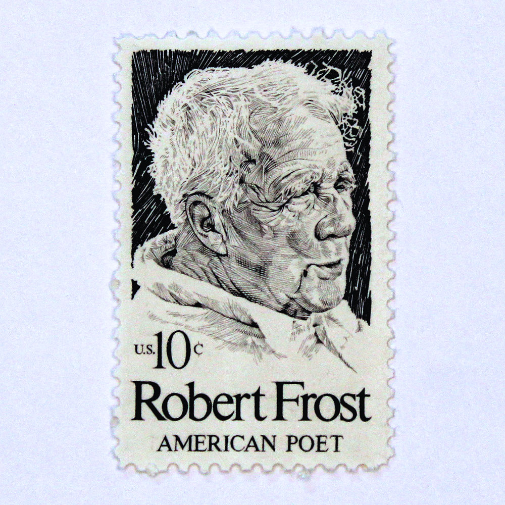 10c Robert Frost Stamps - Pack of 10