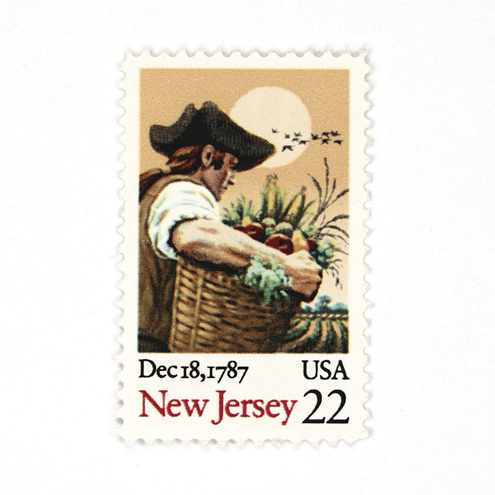 22c New Jersey Stamps - Pack of 10