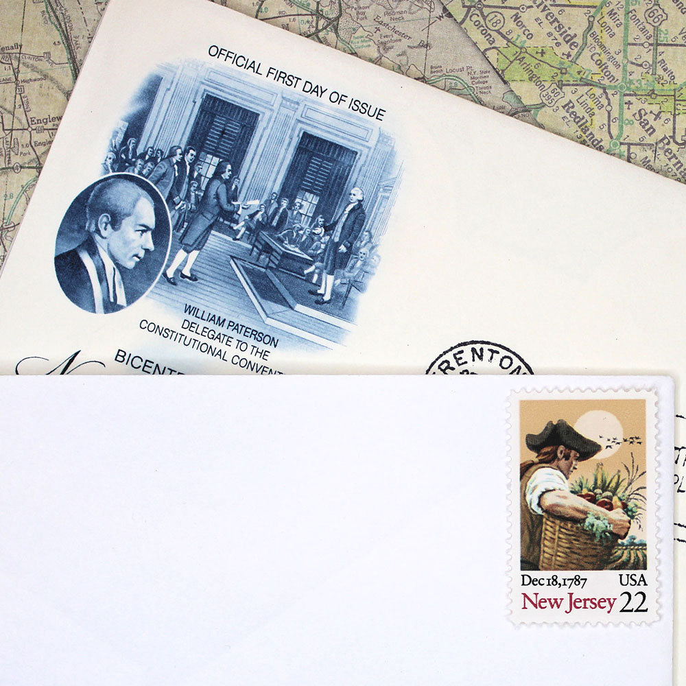 22c New Jersey Stamps - Pack of 10