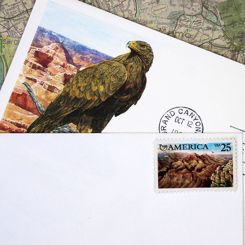 25c Grand Canyon Stamps - Pack of 10