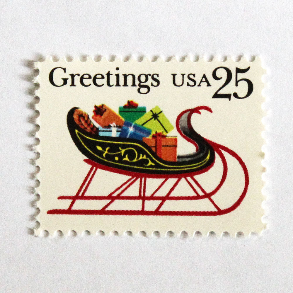 Christmas .. Sleigh Ride 78c Curated Set - Mail 5 Letters
