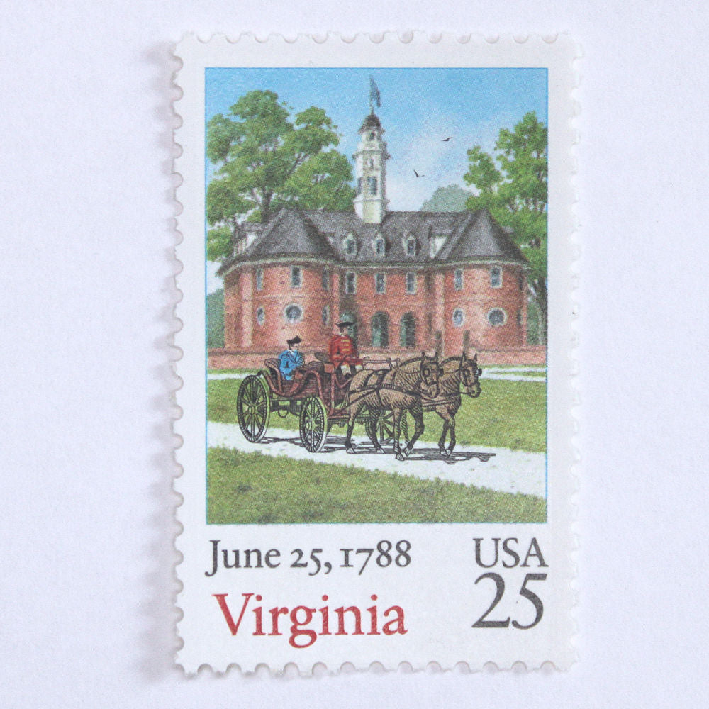 25c Virginia Stamps - Pack of 10