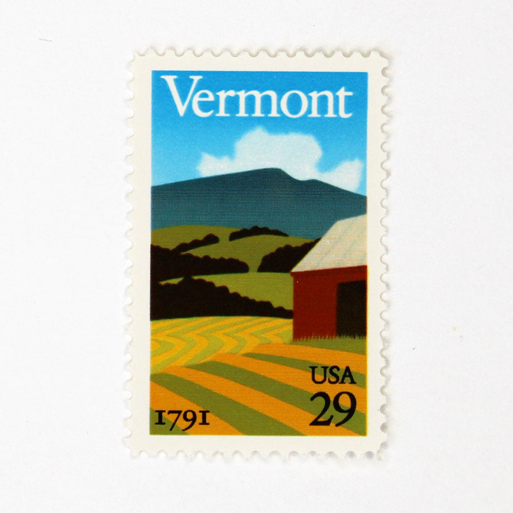29c Vermont Stamps - Pack of 10