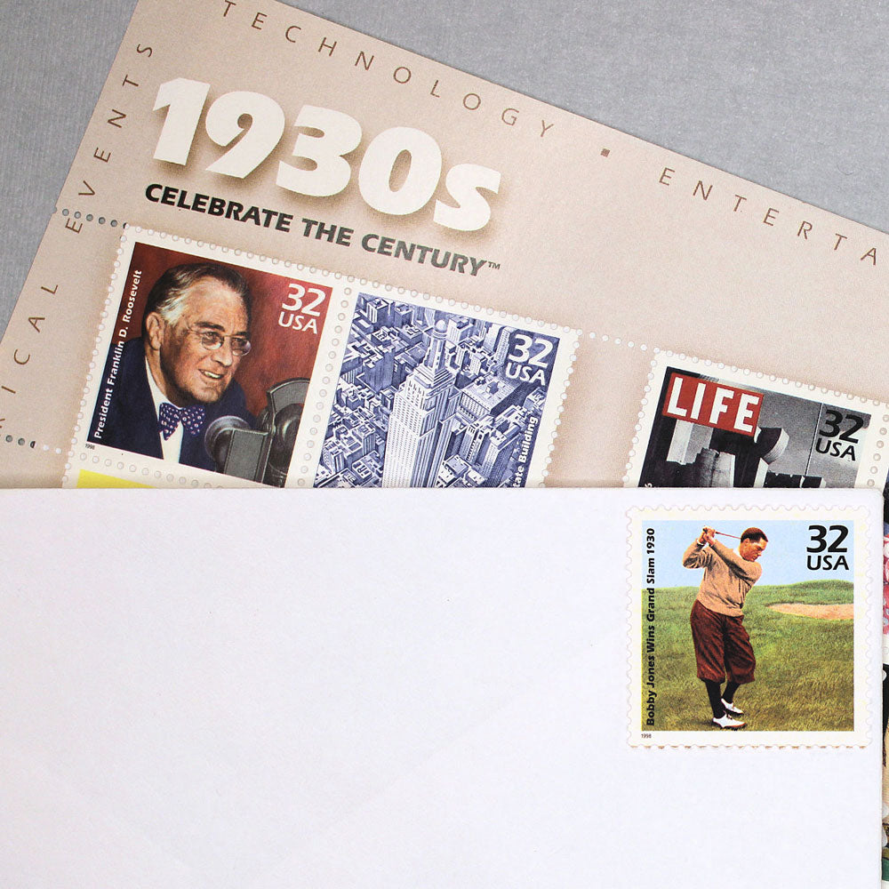 32c Bobby Jones Stamps - Pack of 5