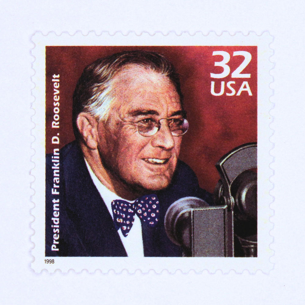32c Franklin D Roosevelt Stamps - Pack of 5