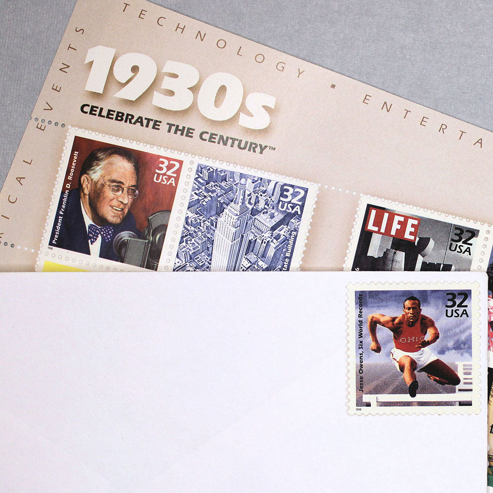 32c Jesse Owens Stamps - Pack of 5