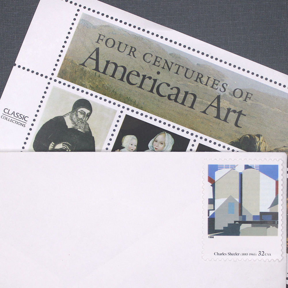 32c Charles Sheeler Stamps - Pack of 5