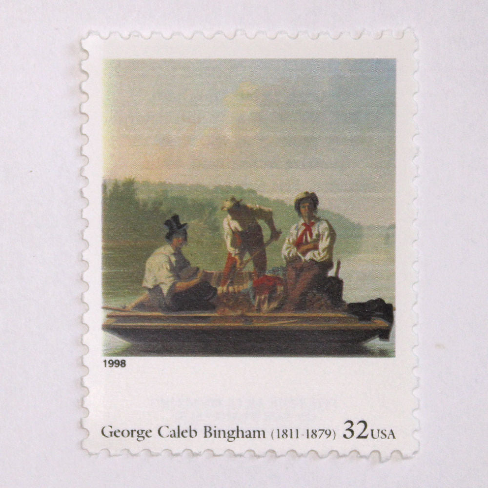 32c George Caleb Bingham Stamps - Pack of 5