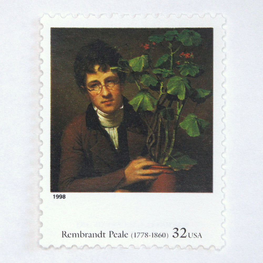 32c Rembrandt Peale Stamps - Pack of 5