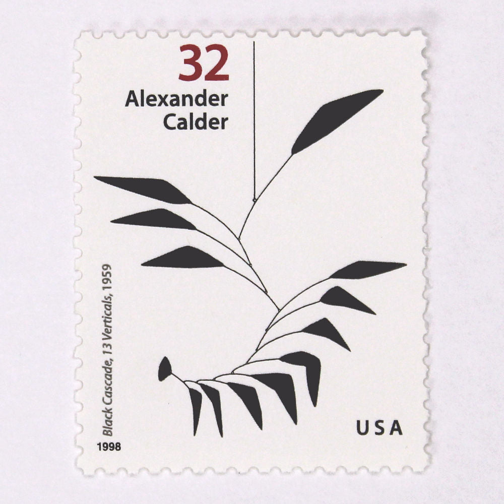 32c Black Cascade Calder Stamps - Pack of 5