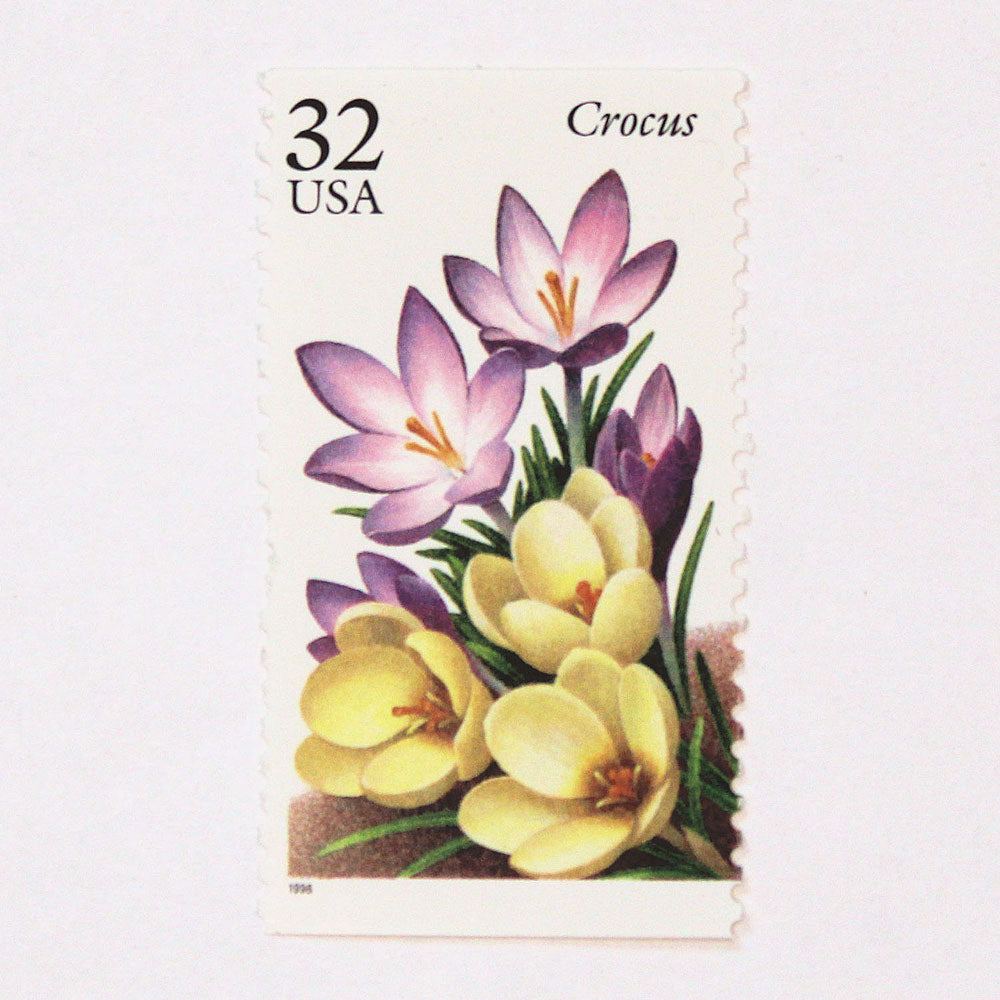 32c Crocus Stamps - Pack of 5