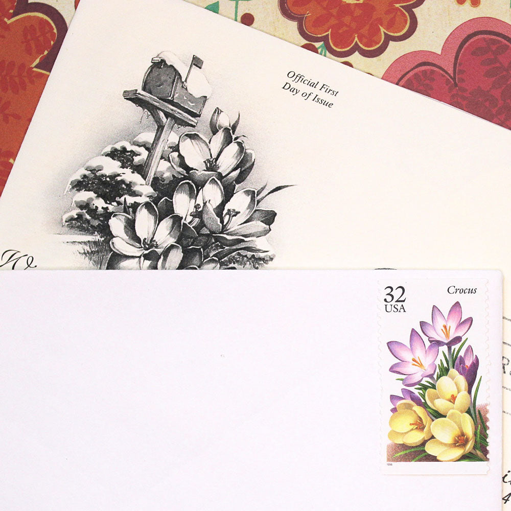 32c Crocus Stamps - Pack of 5