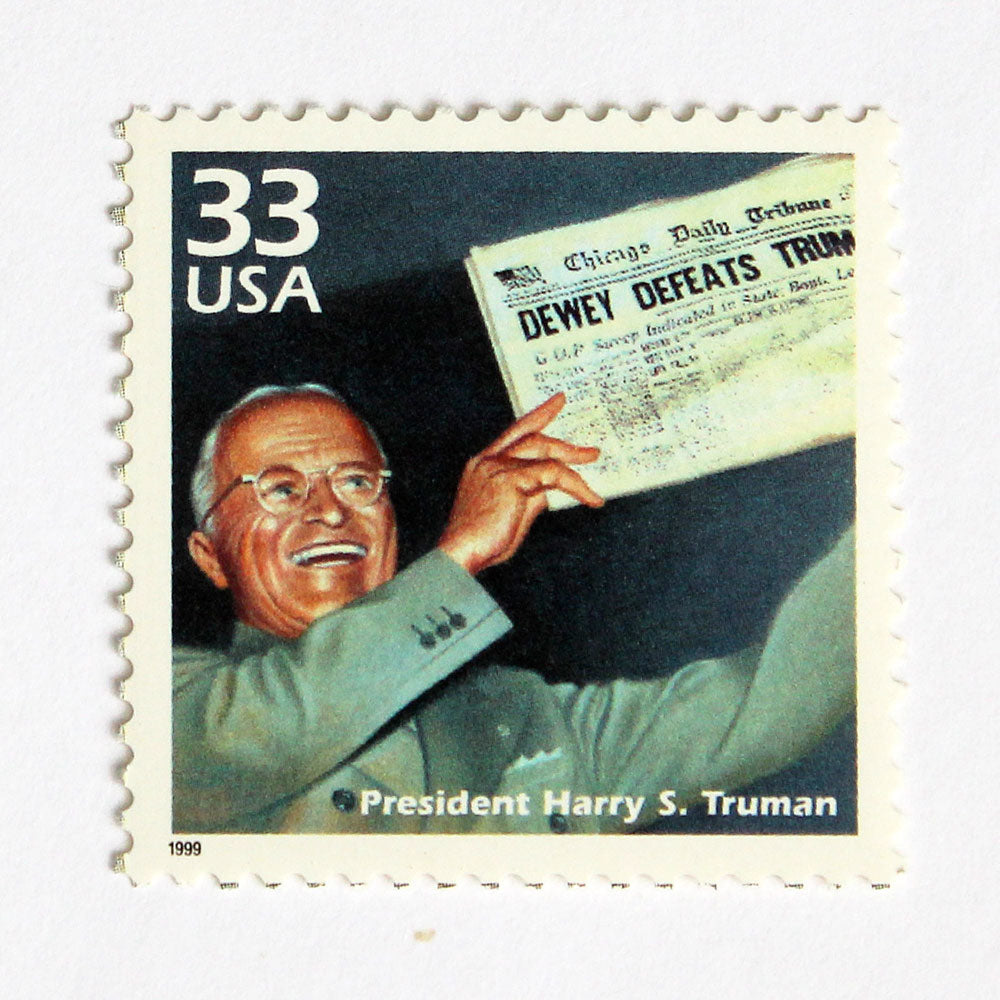33c President Harry S. Truman Stamps - Pack of 5