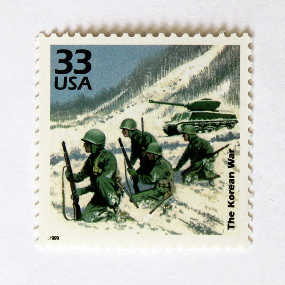 33c The Korean War Stamps - Pack of 5