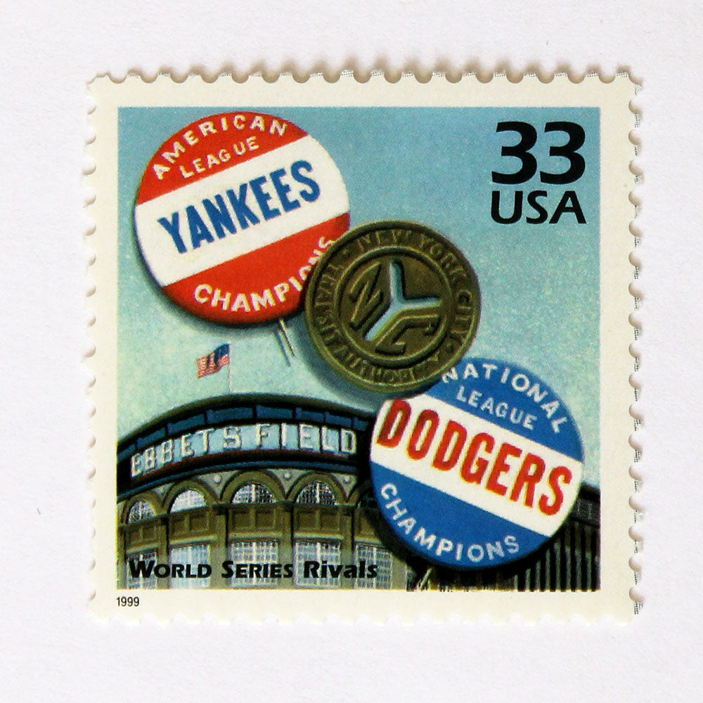 33c World Series Rivals Stamps - Pack of 5