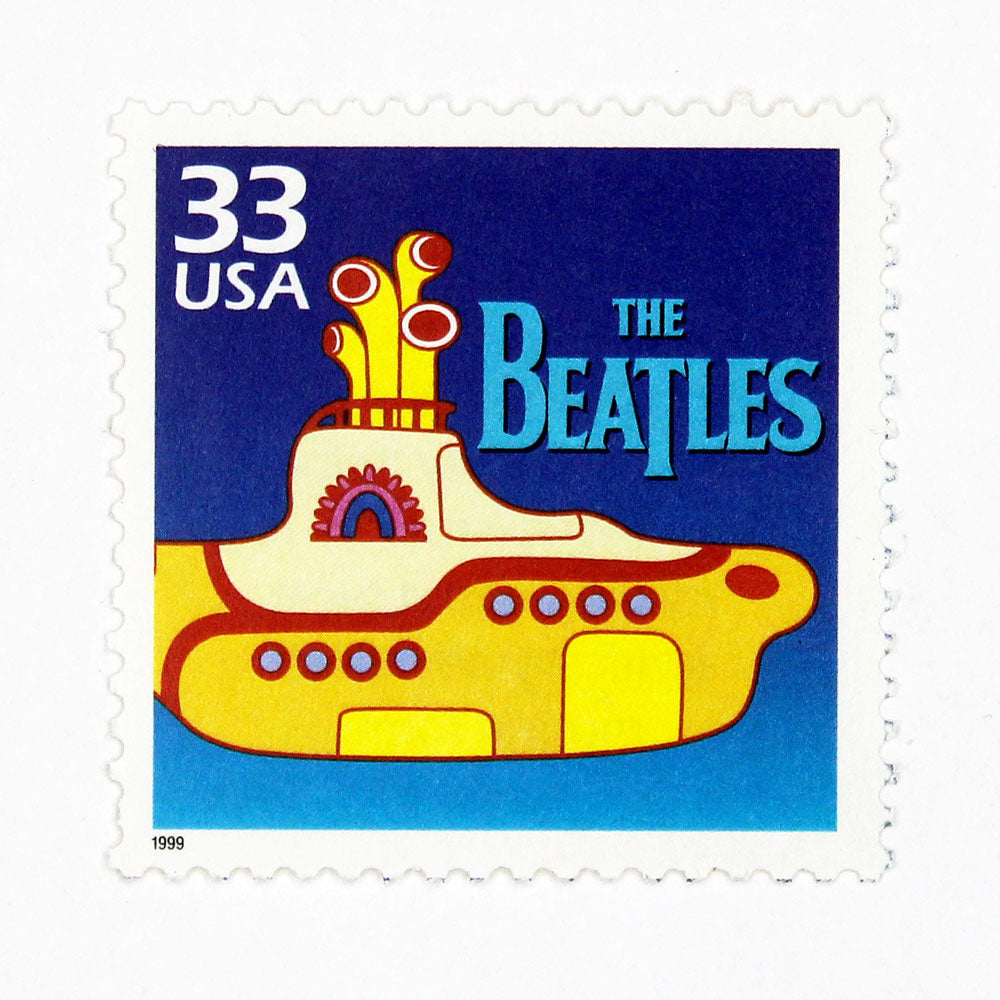 33c The Beatles Stamps - Pack of 5
