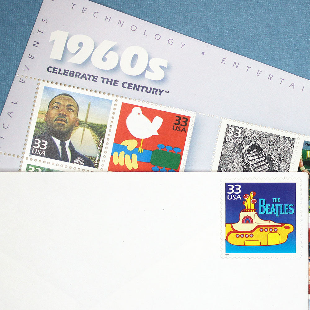 33c The Beatles Stamps - Pack of 5