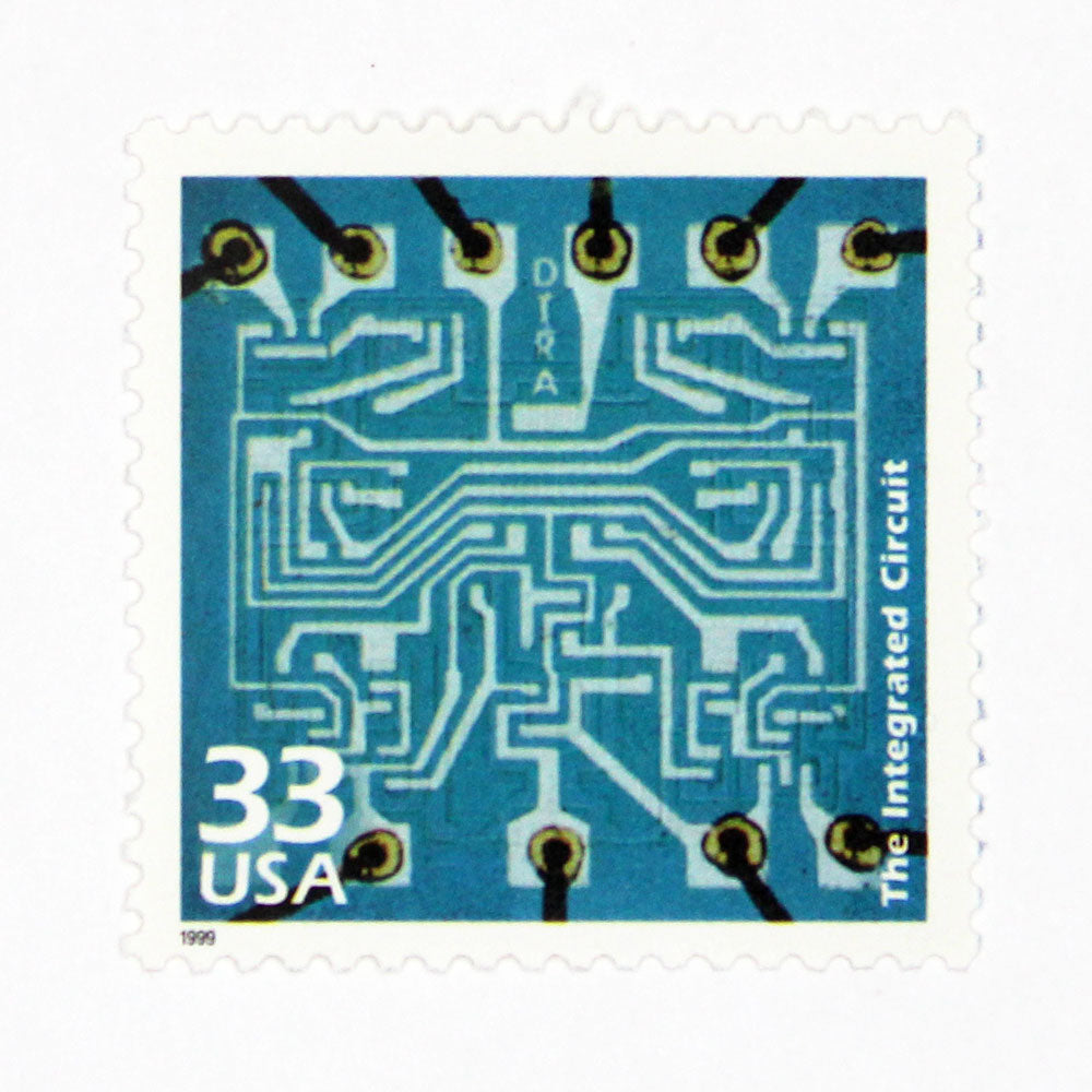 33c The Integrated Circuit Stamps - Pack of 5