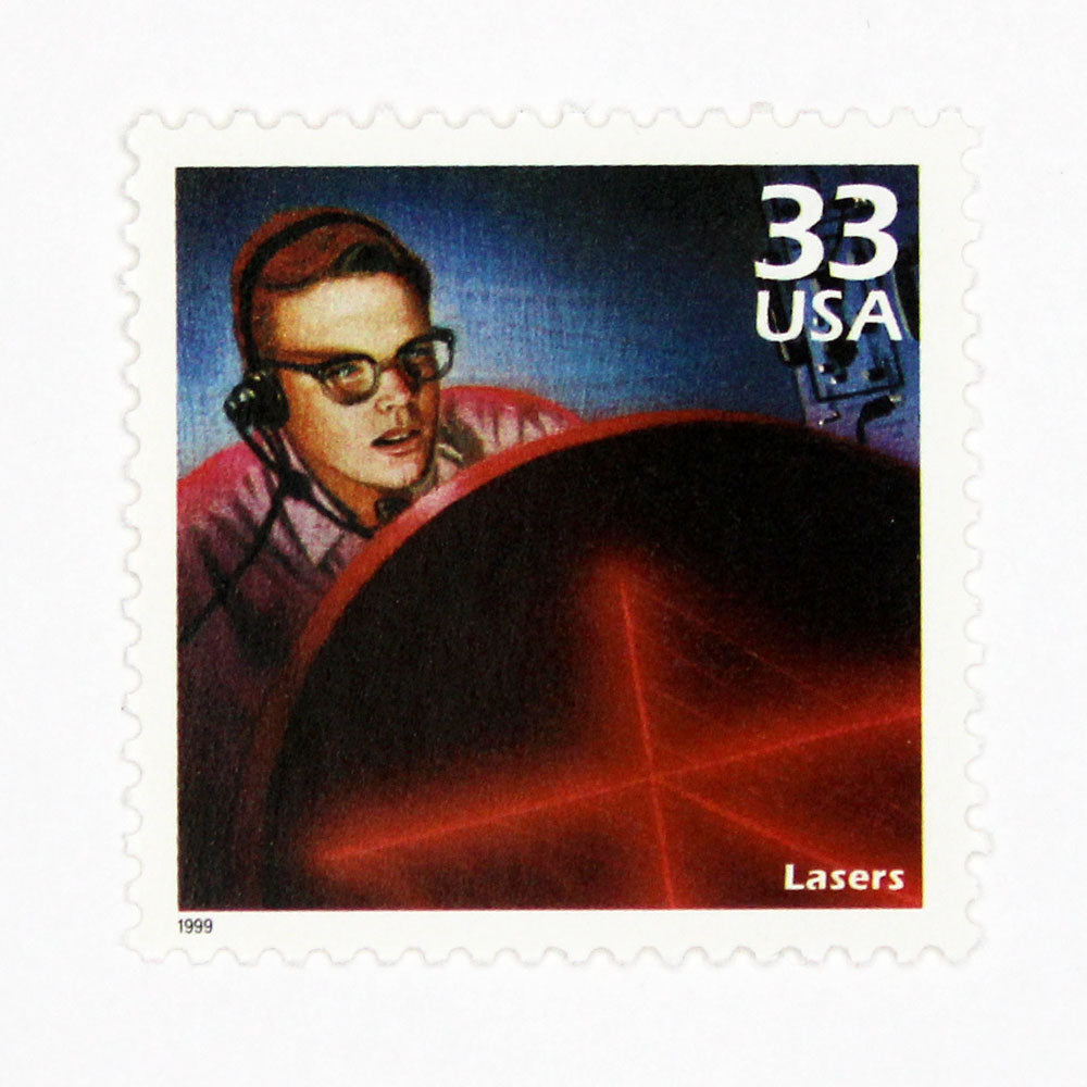 33c Lasers Stamps - Pack of 5