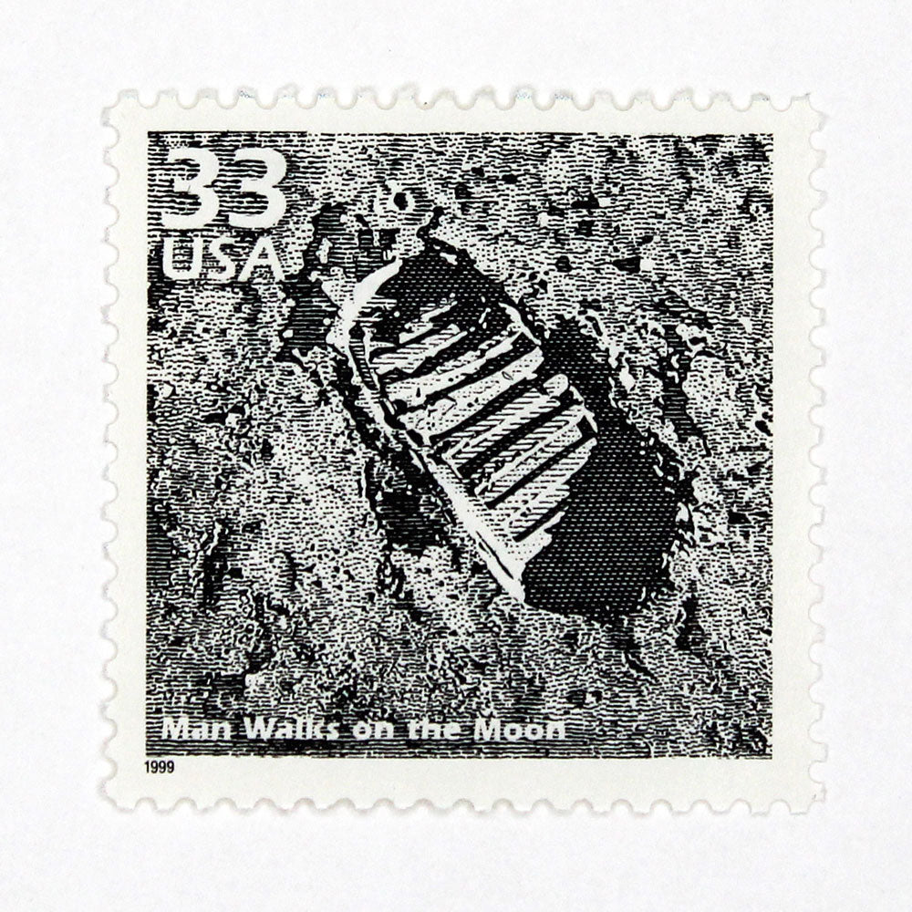 33c Man Walks on the Moon Stamps - Pack of 5