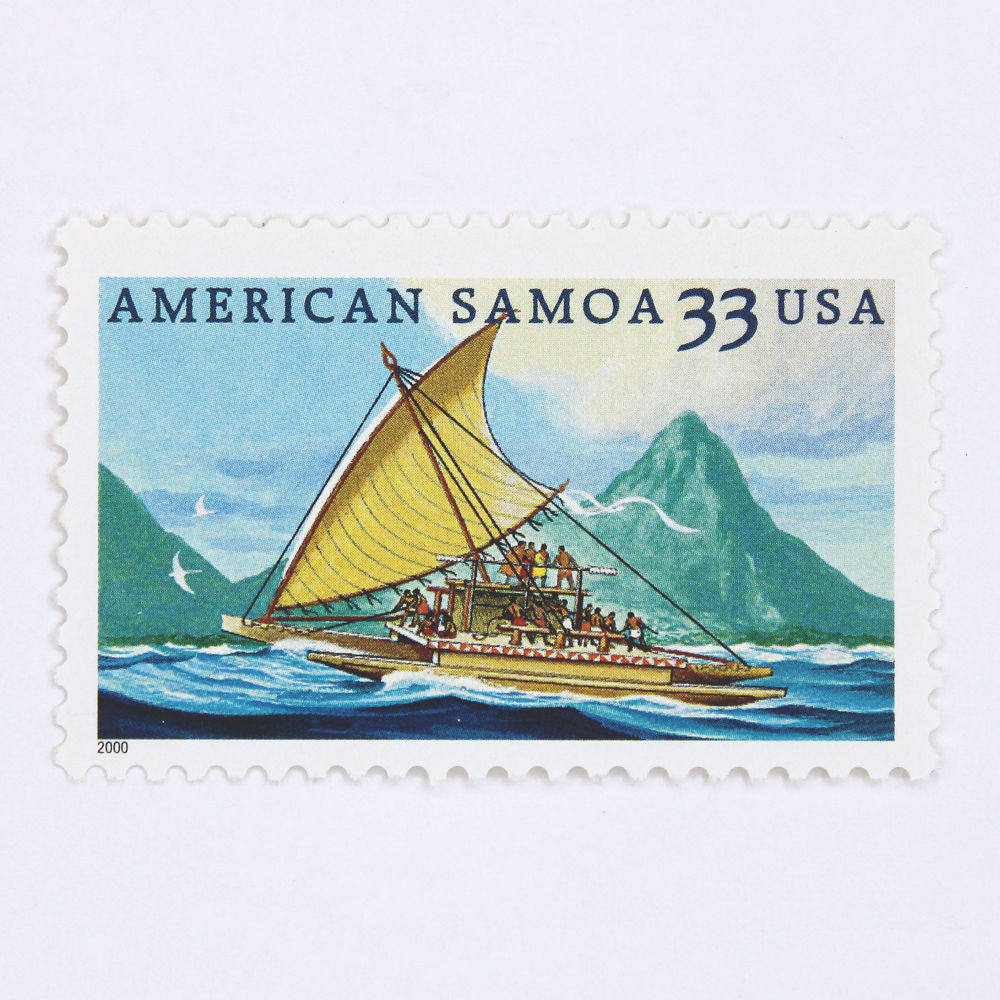 33c American Samoa Stamps - Pack of 10