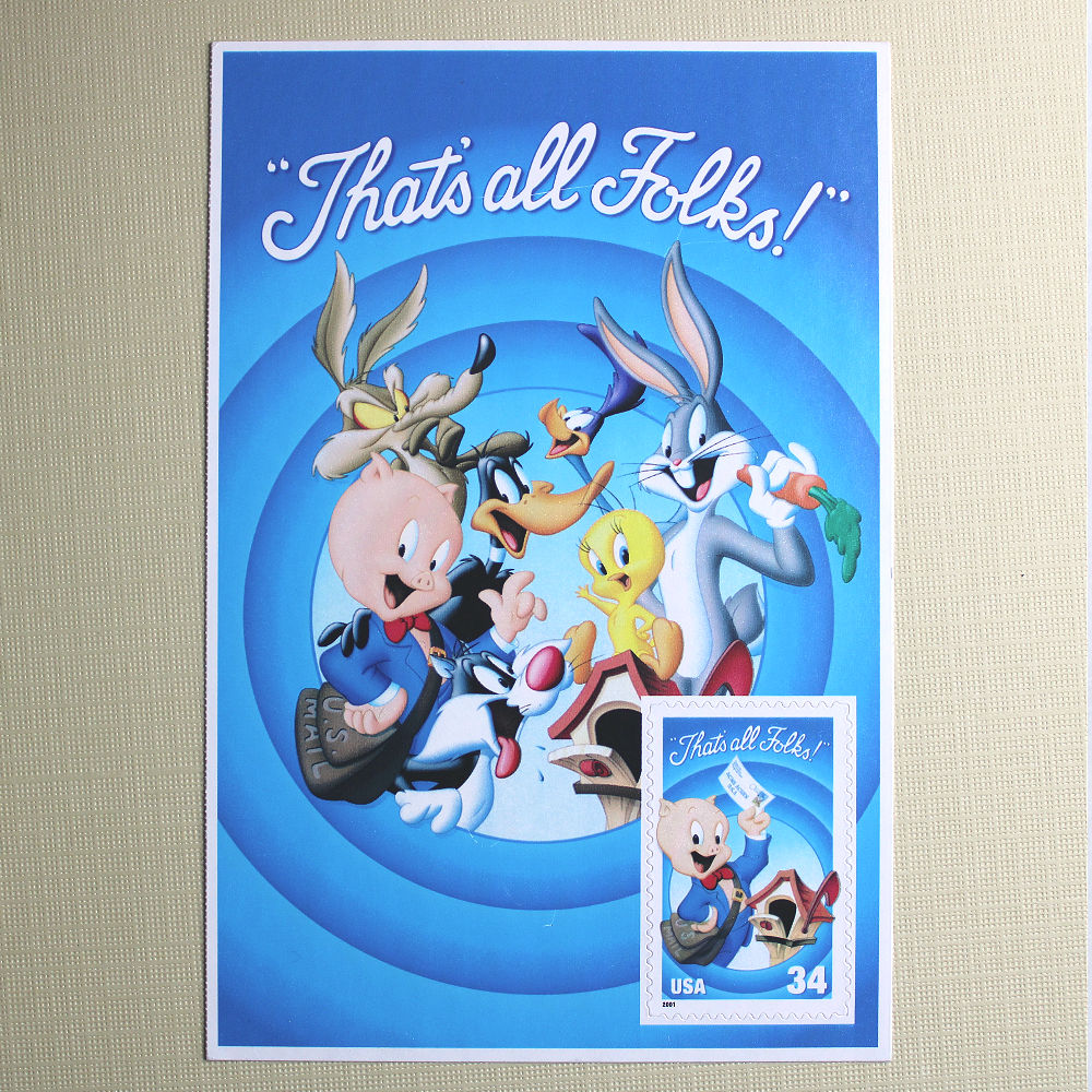 34c Porky Pig Stamps - Various
