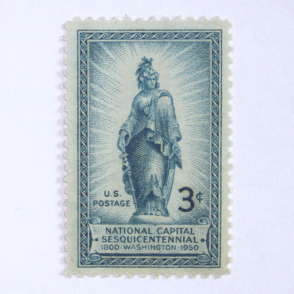 3c Statue of Freedom Stamps - Pack of 10