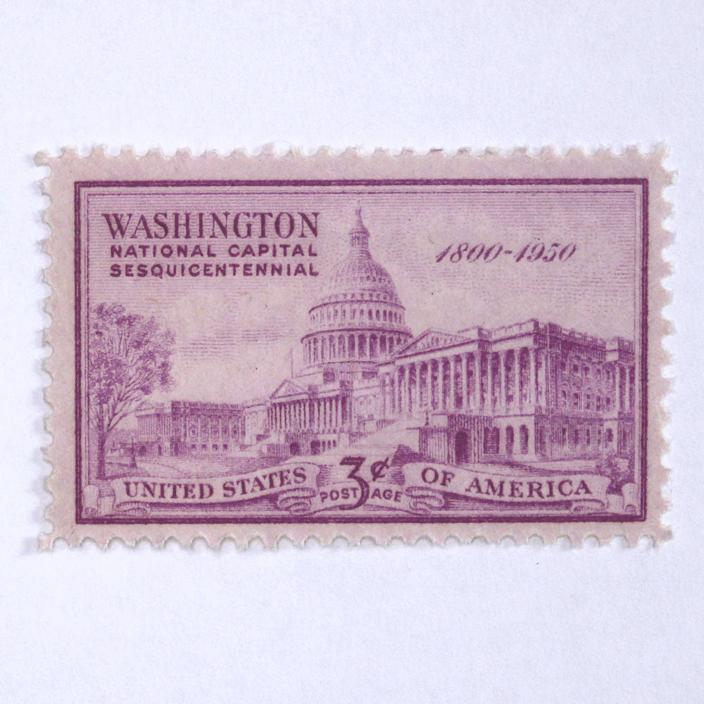 3c U.S. Capitol Building Stamps - Pack of 10