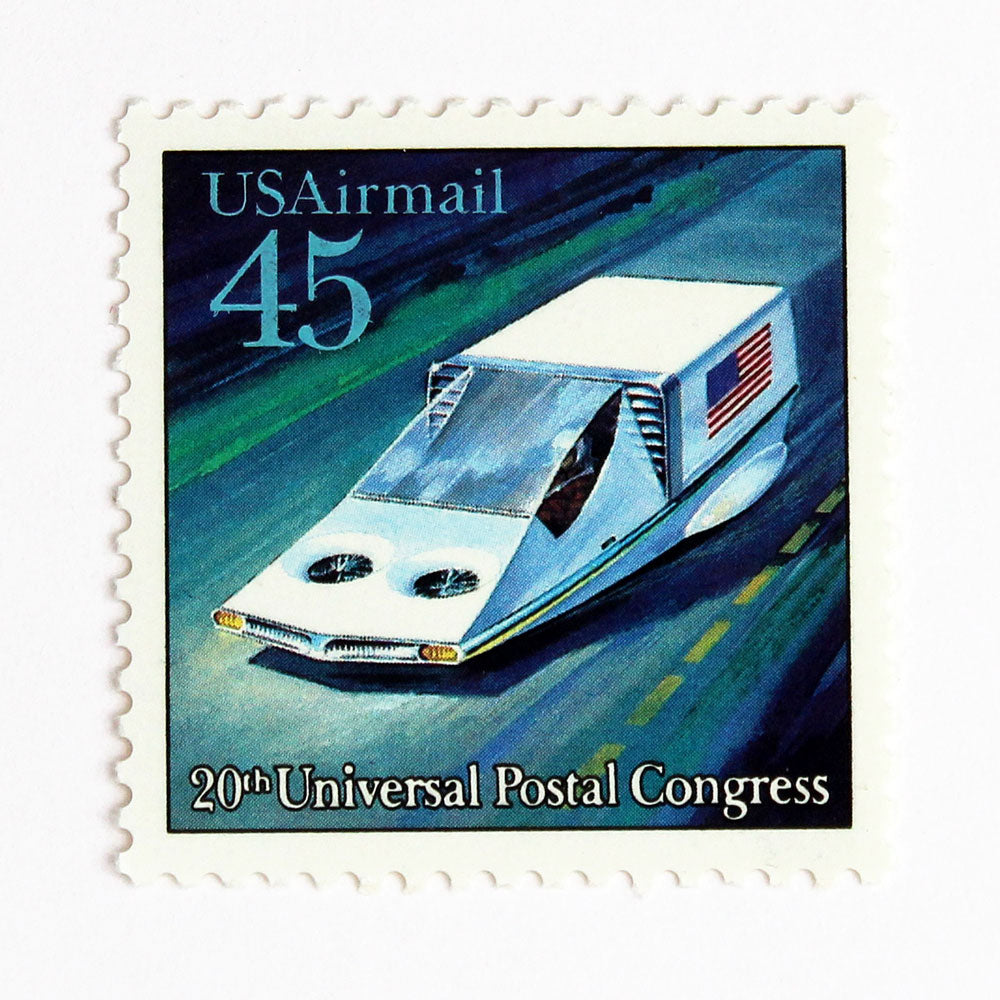 45c Futuristic Mail Carrier Stamps - Pack of 5