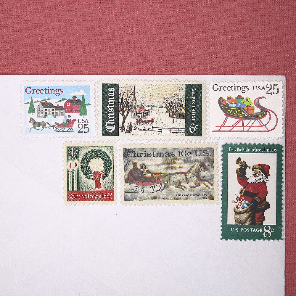 Christmas .. Sleigh Ride 78c Curated Set - Mail 5 Letters