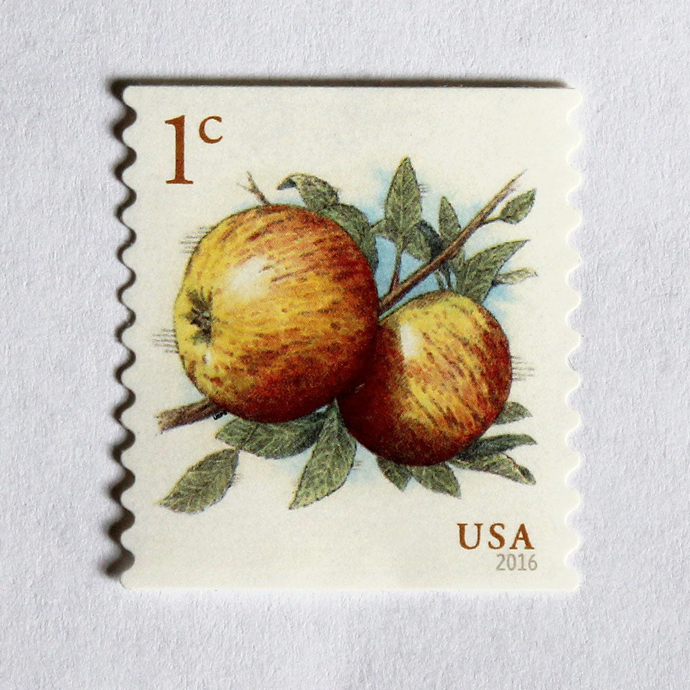 1c Apple Stamps - Pack of 30
