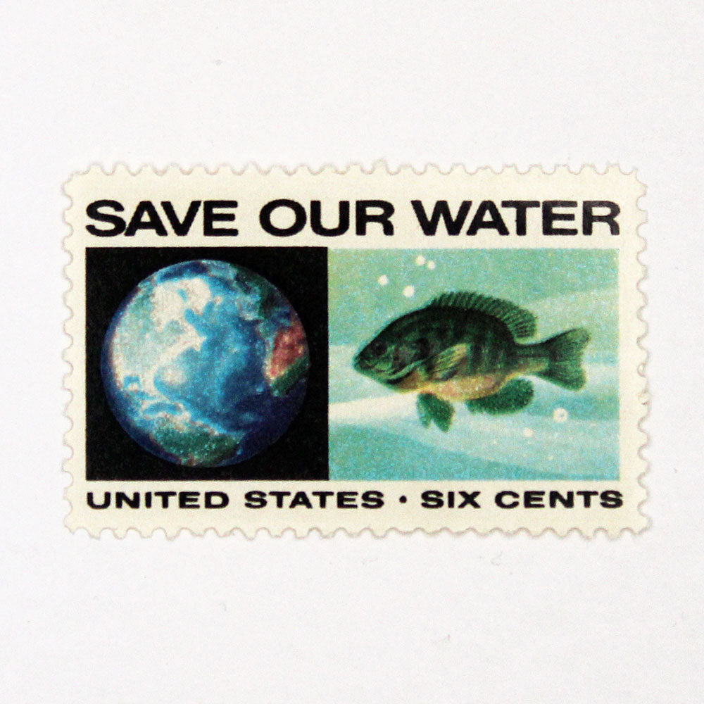 6c Save Our Water Stamps - Pack of 10