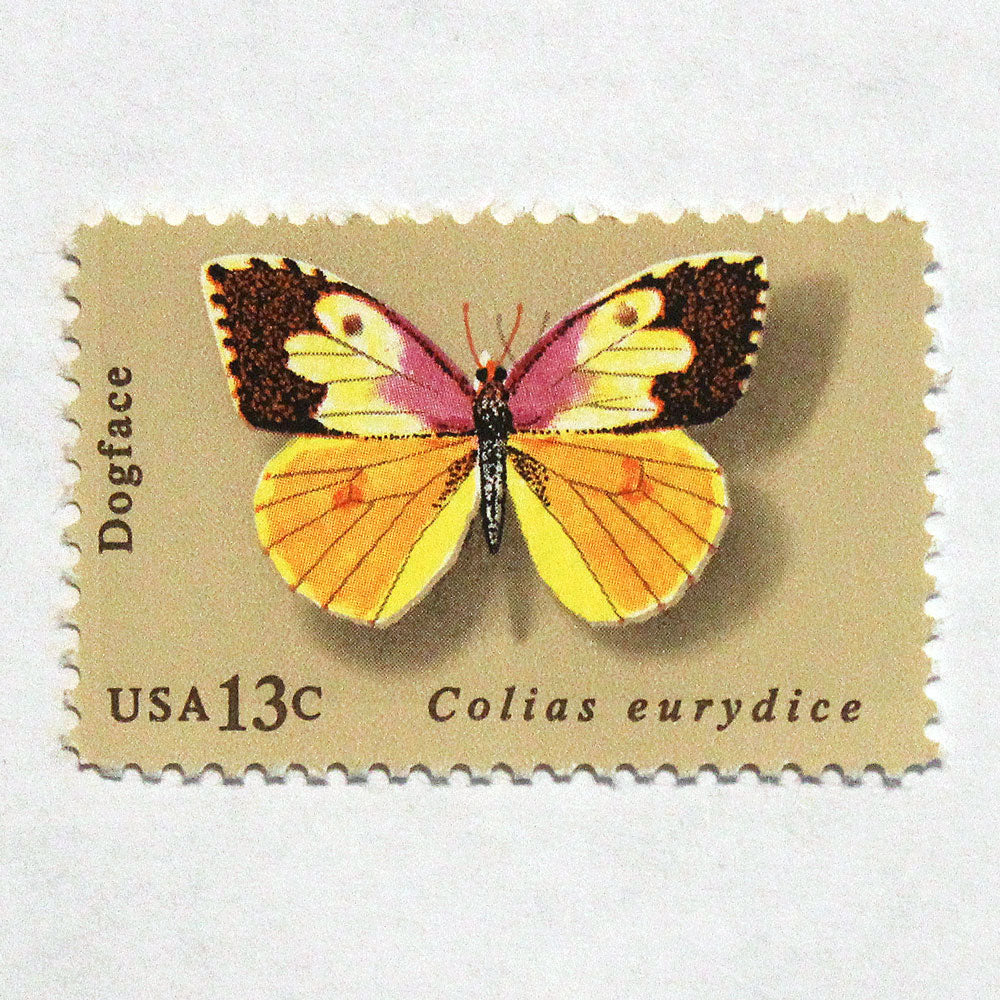 13c Dogface Butterfly Stamps - Pack of 10
