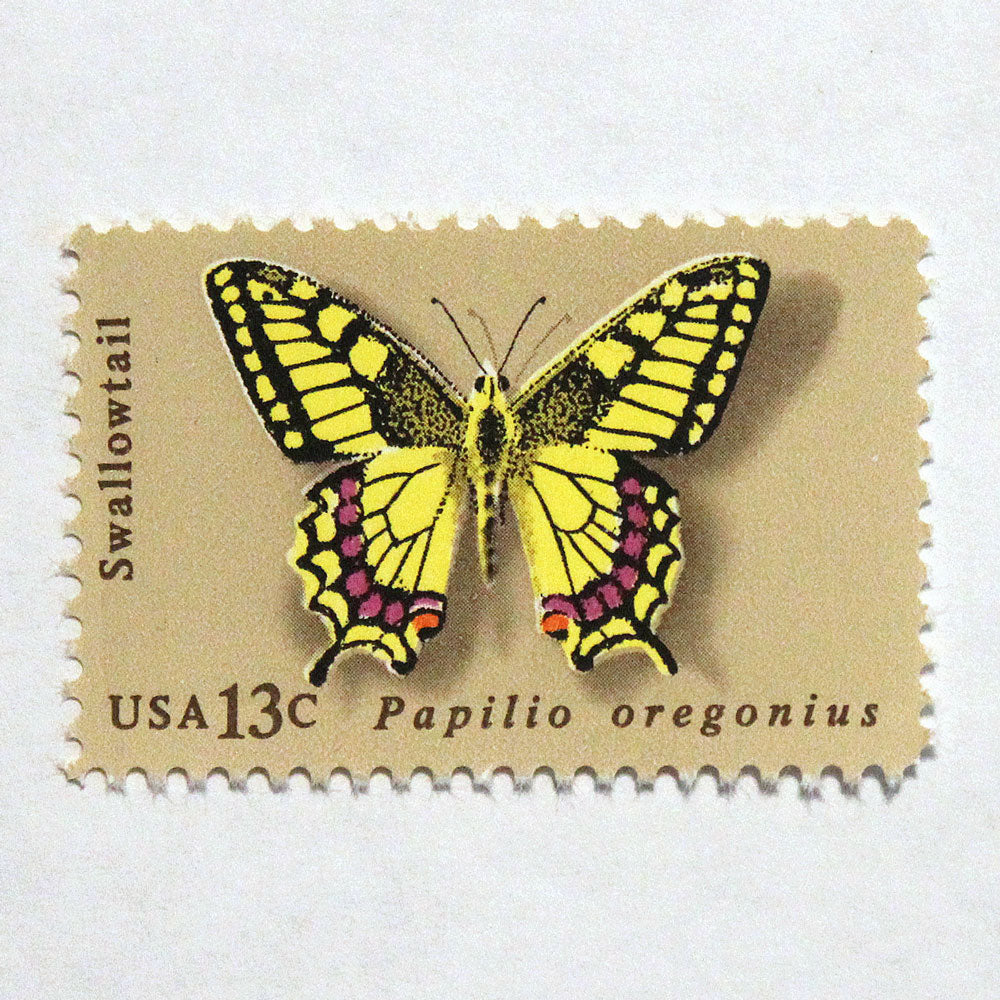 13c Swallowtail Butterfly Stamps - Pack of 10