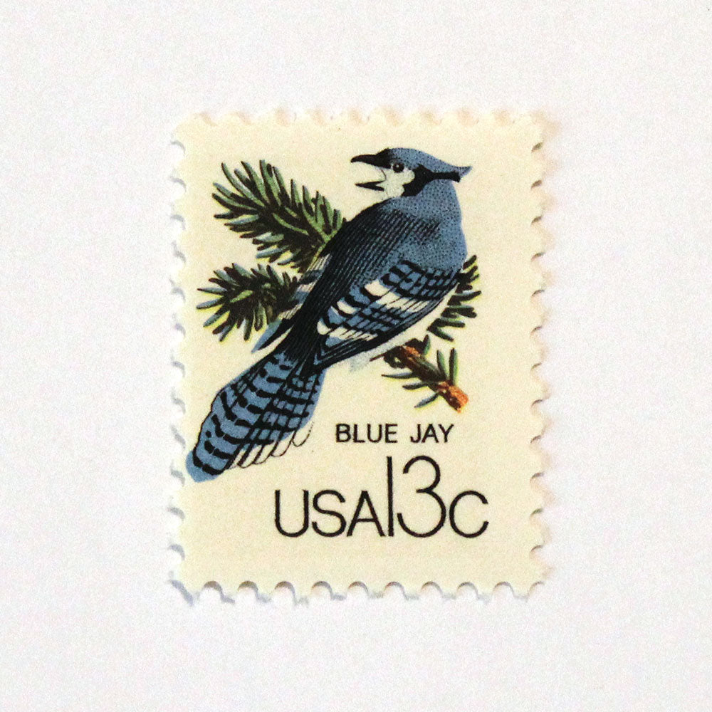 13c Blue Jay Stamps - Pack of 10