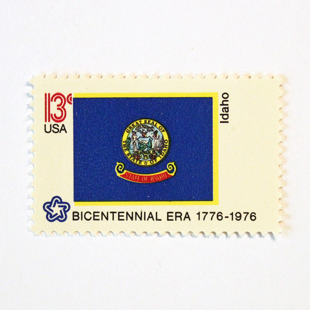 13c Idaho State Flag Stamps - Pack of 10