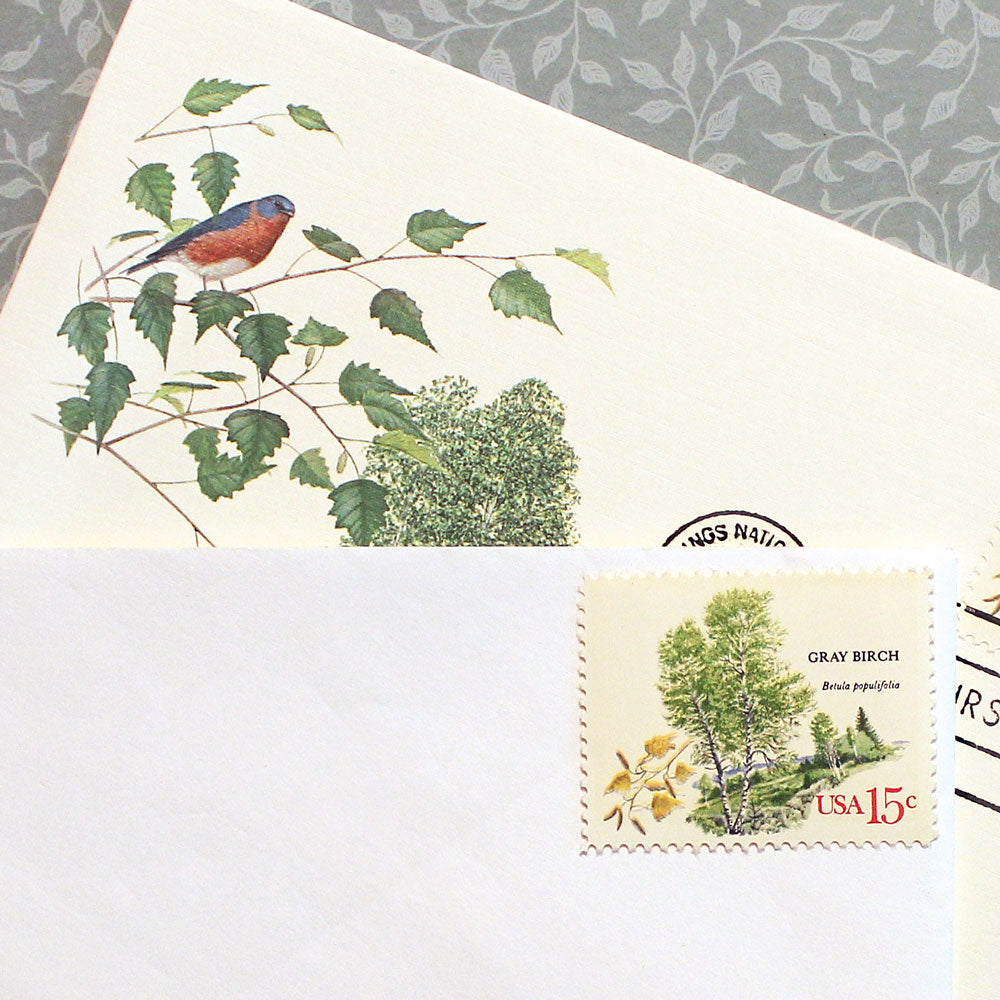 15c American Trees Stamps - Pack of 20