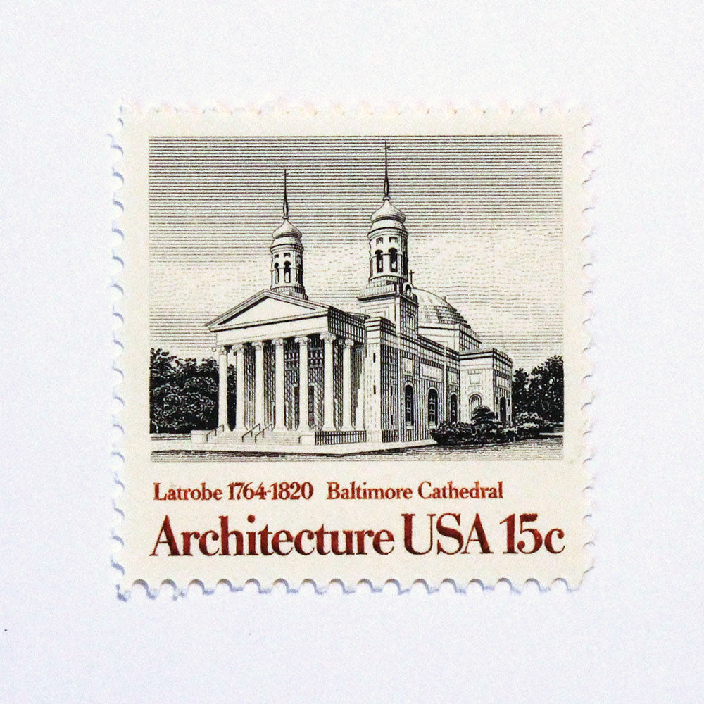 15c Baltimore Cathedral Stamps - Pack of 10