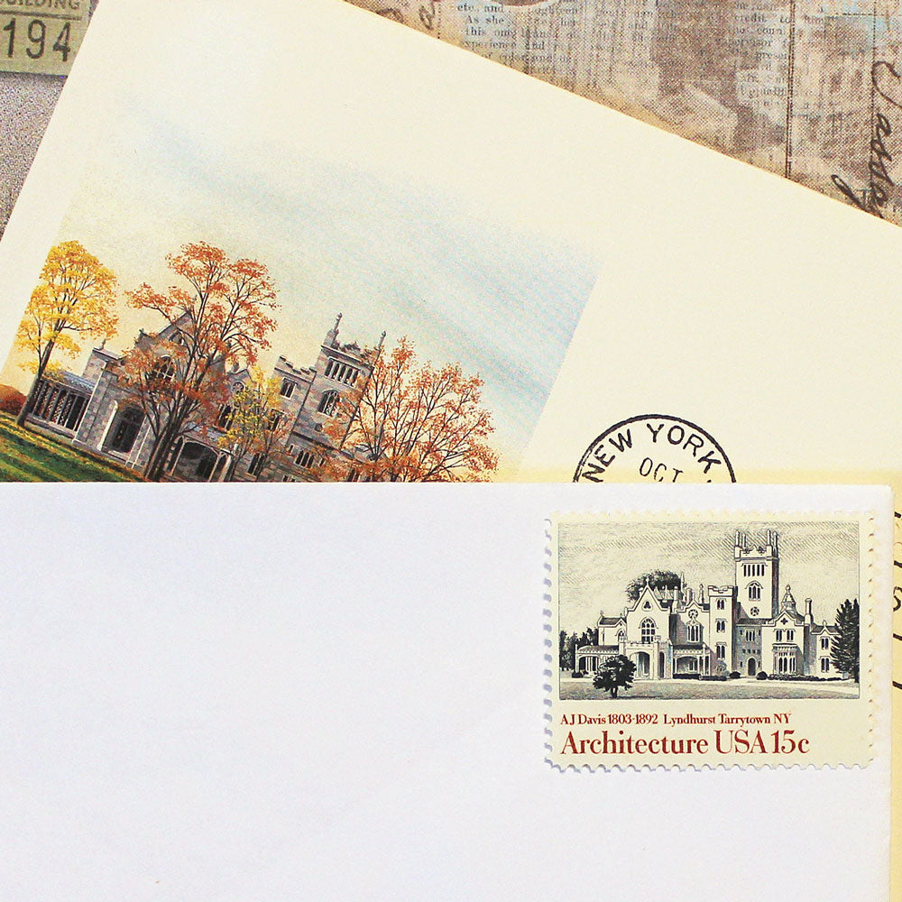 15c American Architecture 2 Stamps - Pack of 20