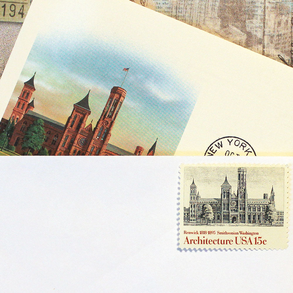 15c Smithsonian Institution Stamps - Pack of 10