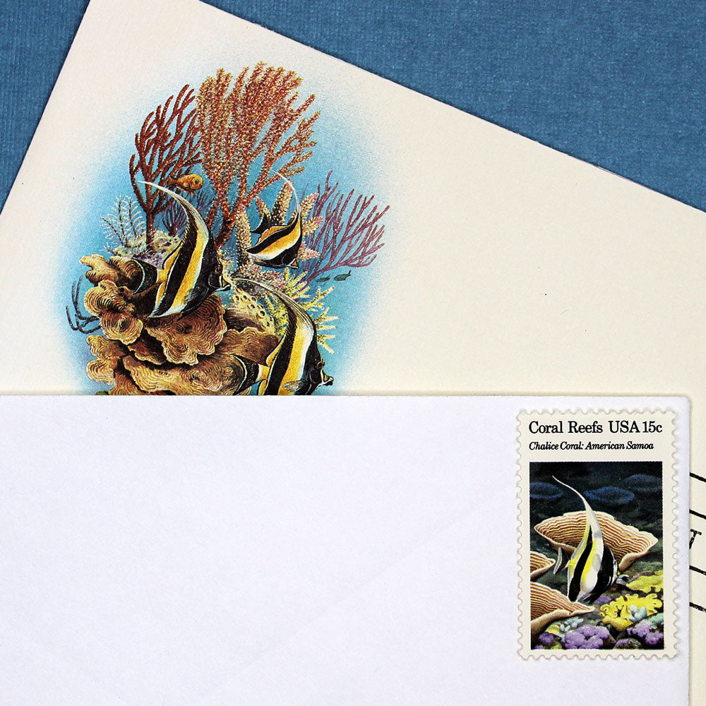 15c Coral Reef Stamps - Pack of 20