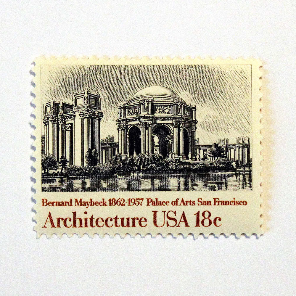 18c Palace of the Arts Stamps - Pack of 10