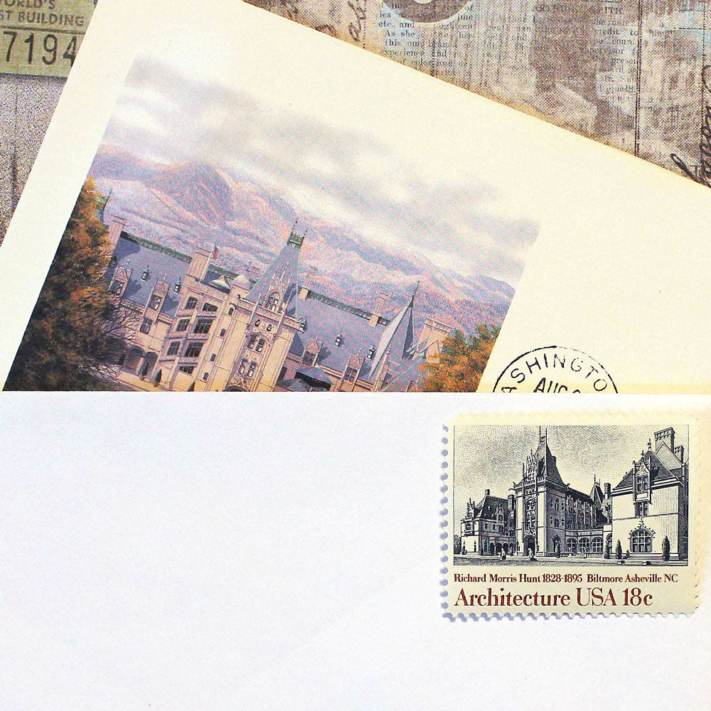 18c Biltmore House Stamps - Pack of 10